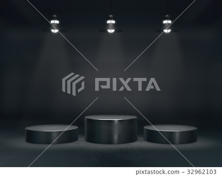 Pedestal for display,Blank product stand with lamp Pedestal for display,Blank product stand with lamp 32962103