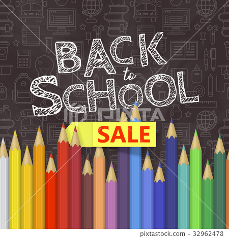 Back to school banner design Back to school banner design 32962478