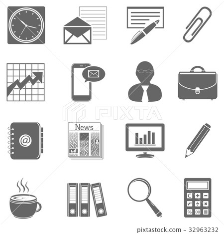 Business, Finance and Office icons Business, Finance and Office icons 32963232