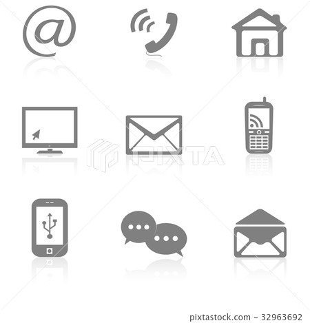Communication icons 32963692