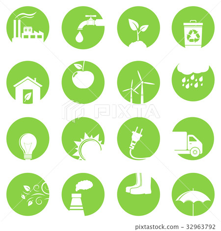 Ecology icons 32963792