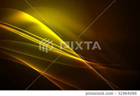 Vector polar lights concept background Vector polar lights concept background 32964098