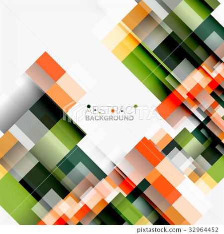 Abstract blocks template design background, simple - Stock Illustration ...