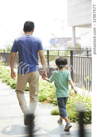 爸爸，兒子，家庭 32967077