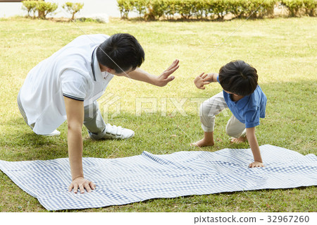 爸爸，兒子，家庭 32967260