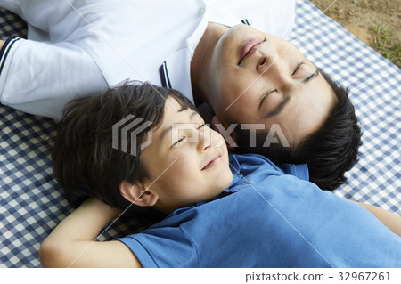 爸爸，兒子，家庭 32967261