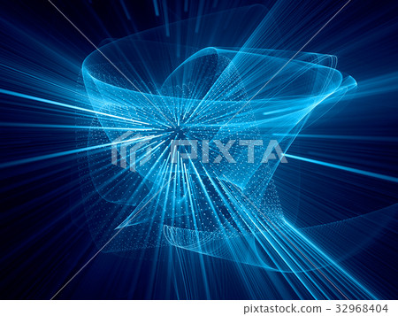 Abstract computer graphics background element - Stock Illustration ...