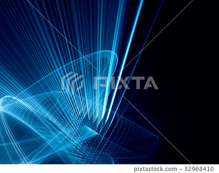 Abstract computer graphics background element-插圖素材 [32968410] - PIXTA圖庫
