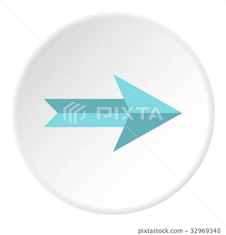 Big arrow icon circle 32969348