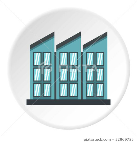 Building icon circle Building icon circle 32969783