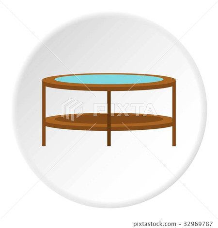 Round trampoline icon circle Round trampoline icon circle 32969787