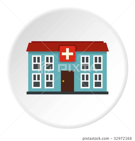 Hospital icon circle 32972168