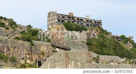 Gunkanjima in nagasaki of Japan 32972501
