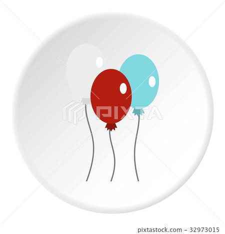 Balloons icon circle Balloons icon circle 32973015