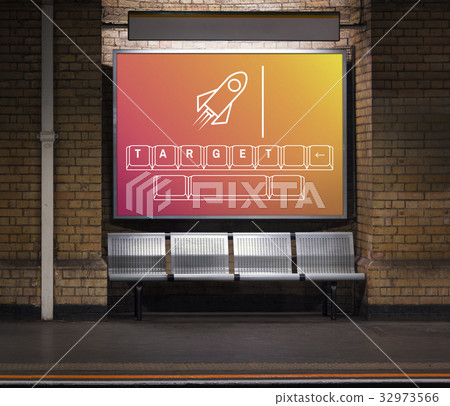 Rocket Spaceship Startup Business Strategy Graphic Rocket Spaceship Startup Business Strategy Graphic 32973566