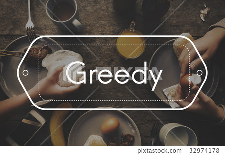 Breakfast food recipe greedy foodie word 32974178