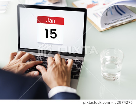 Date Month Calendar Schedule Planner Word Graphic 32974275