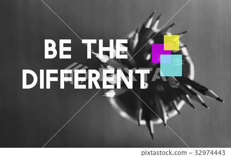 Be Different Mindset Motivation Word Be Different Mindset Motivation Word 32974443