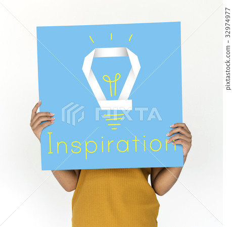 Creative Innovation Inspiration Light Bulb Graphic Word 32974977