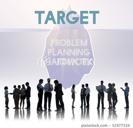 Problem Planning Hard Work Achievement Iceberg Graphic Problem Planning Hard Work Achievement Iceberg Graphic 32977320