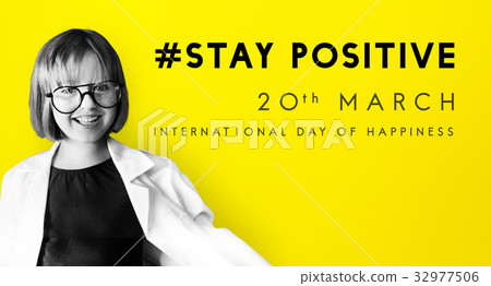 Happy International Day Of Happiness Concept 32977506