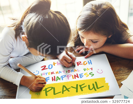 International Day Of Happiness Concept International Day Of Happiness Concept 32977724