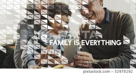 Happiness Family Love Together Word Happiness Family Love Together Word 32978192