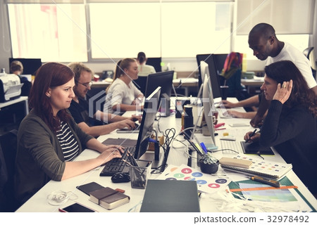 Startup Business People Working on Laptop 32978492