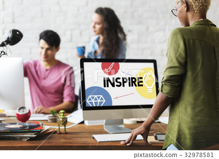 Creativity artistic ideas icon graphic 32978581
