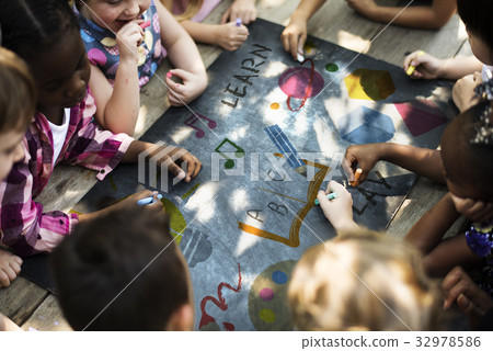 Kids Education Knowledge Field Trip Summer Camp Graphic Kids Education Knowledge Field Trip Summer Camp Graphic 32978586