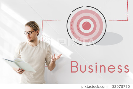 Business Achievement Goal Mission Plan Strategy Icon Symbol Business Achievement Goal Mission Plan Strategy Icon Symbol 32978750