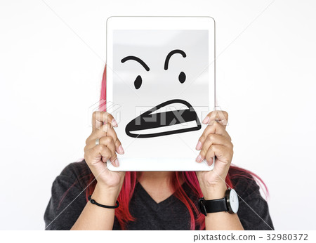 Mad Angry Furious Wrath Feeling Emotion Expression Graphic 32980372