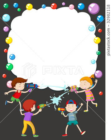 colorful border templates for kids