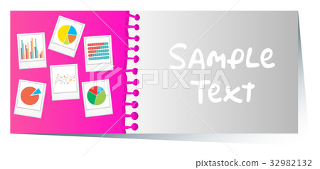 template with different types of charts  32982132