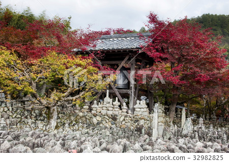 Autumn leaves of Nanno Buddha Temple Autumn leaves of Nanno Buddha Temple 32982825