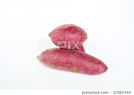 Sweet potato isolated on white background Sweet potato isolated on white background 32983344