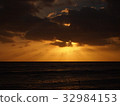 Black sea and golden light 2 32984153