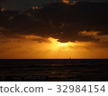 Black sea and golden light 3 32984154