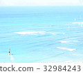 Sky blue sea 32984243