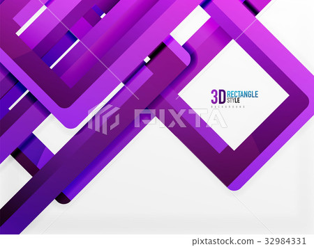 Rectangle tube elements, vector background 32984331