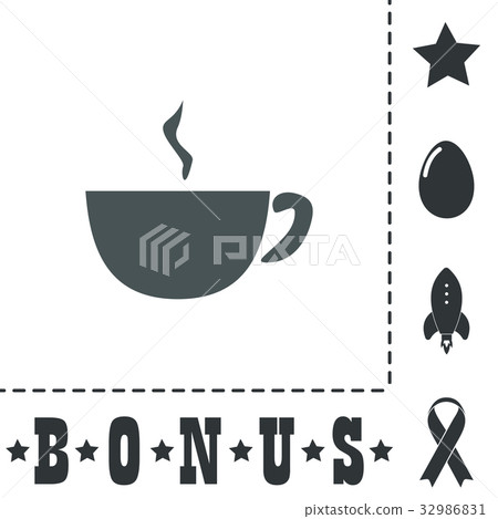 Coffee cup icon Coffee cup icon 32986831