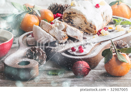 Christmas German stollen 32987005