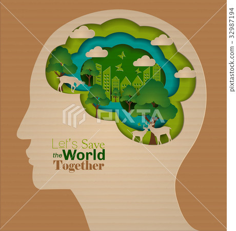 Brain education infographic concept. 32987194