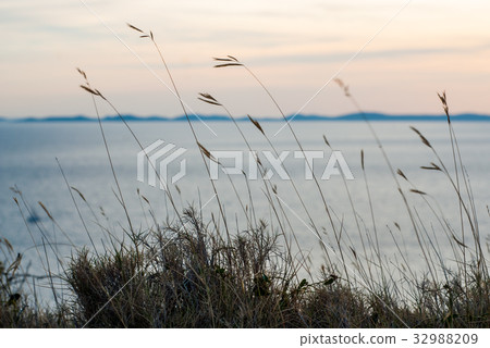 Sunset over Kornati Islands, Croatia, Dalmatia Sunset over Kornati Islands, Croatia, Dalmatia 32988209