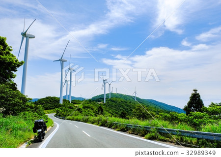 Windmill group of Sada Cape Peninsula Windmill group of Sada Cape Peninsula 32989349