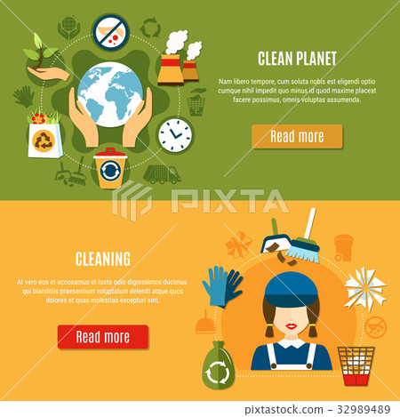 Green Planet Cleaning Banners Green Planet Cleaning Banners 32989489