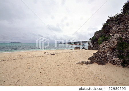 Ikeda Island Coast Okinawa Miyakojima Ikeda Island Coast Okinawa Miyakojima 32989593