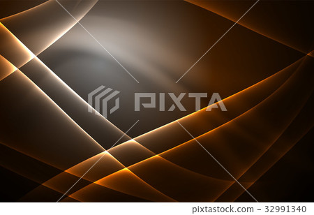 Vector polar lights concept background Vector polar lights concept background 32991340