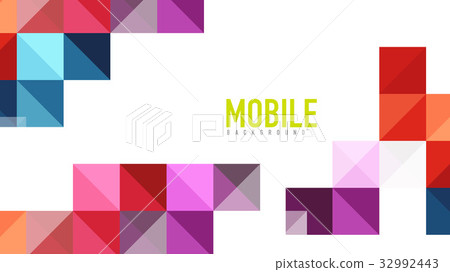 Modern geometric presentation background 32992443