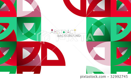 Business presentation geometric template Business presentation geometric template 32992745